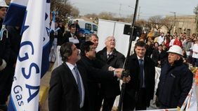 Arlía inauguró en Lincoln una planta de gas licuado