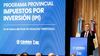 Martín Llaryora presentó los resultados de un programa de gobierno en la Bolsa de Comercio de Córdoba