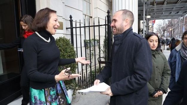 La anfitriona “peronista” de Martín Guzmán en la meca del capital