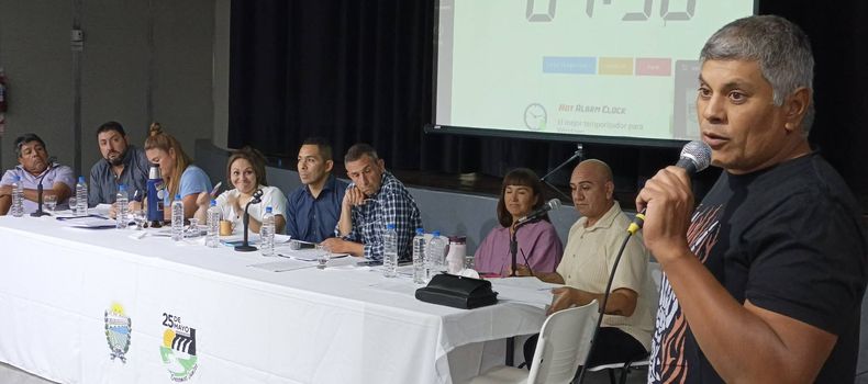 Leonel Monsalve encabezó la mesa de la 