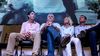 Gerardo Morales, que advirtió que Milei es un peligro para la Patria, junto a Martín Berhongaray y Patricia Testa, de la UCR de La Pampa, en una visita de campaña. Gentileza www.radiokermes.com