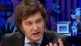 Javier Milei con Mirtha Legrand