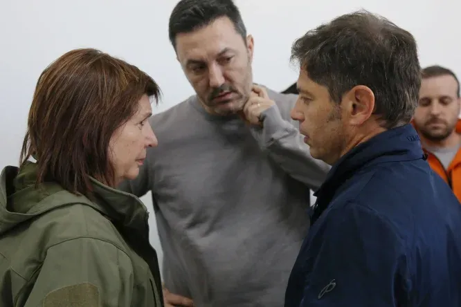 Patricia Bullrich, Axel Kicillof y Luis Petri.&nbsp;