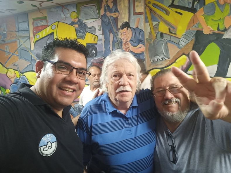 Rubén Daniele, de festejo. Va por su cuatro décadas al frente del sindicato de empleados municipales de la ciudad de Córdoba.