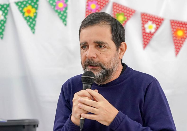 El intendente de San Martín, Fernando Moreira