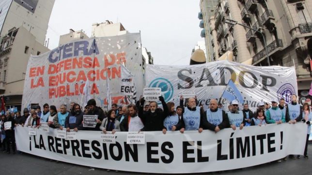 los docentes le dan 13 dias a larreta para evitar un nuevo paro