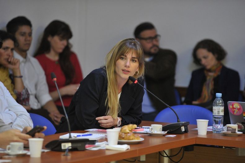 Carmina Besga, funcionaria clave en Santa Rosa. FOTO: Gentileza Radio Kermes.