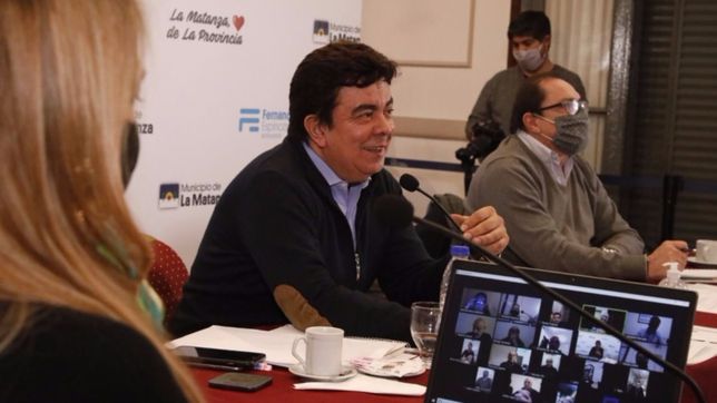 espinoza conformo una mesa permanente de dialogo con empresas y la cgt