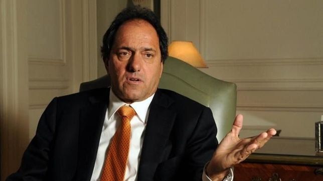 scioli desestima la idea del fuego amigo: ?veo un compromiso de todos?