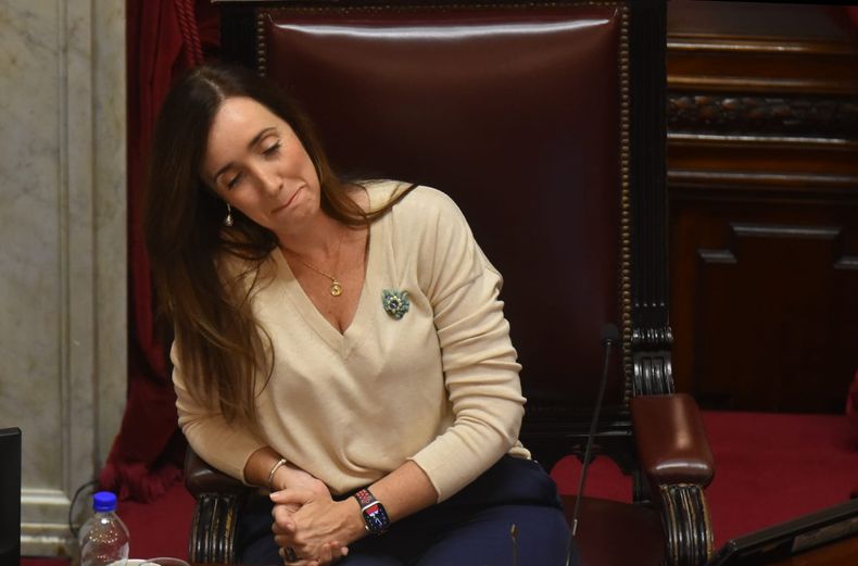 Victoria Villarruel, vicepresidenta de la nación.
