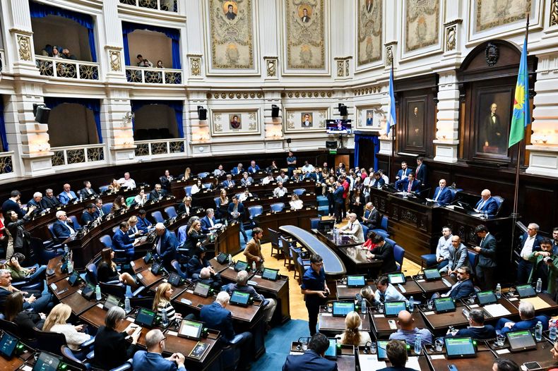 Legislatura bonaerense.