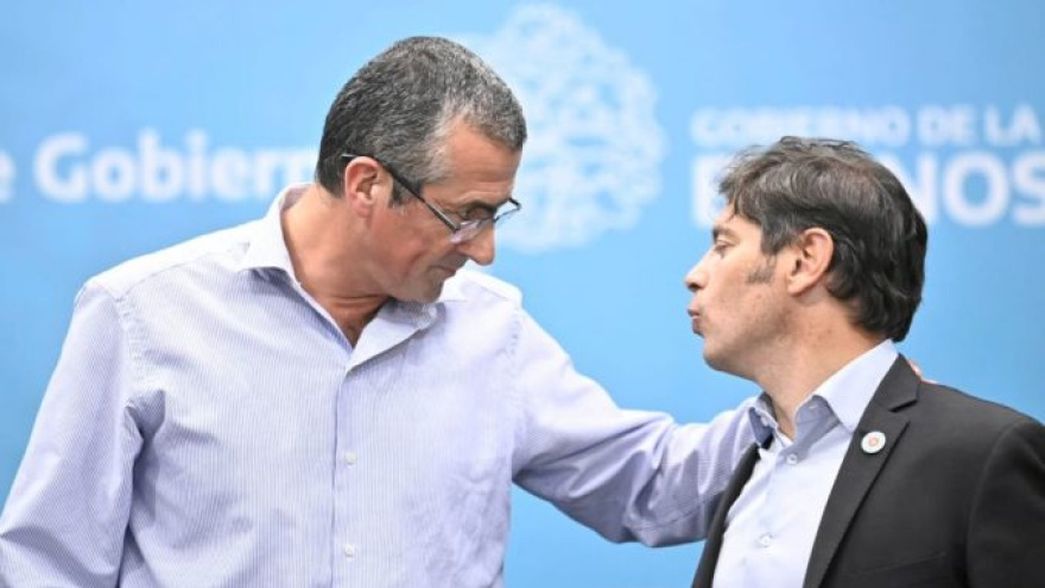 Maximiliano Suescún y Axel Kicillof.