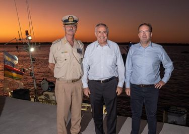 Los embajadores de EEUU y Bélgica movieron fuerte por el dragado de la hidrovía