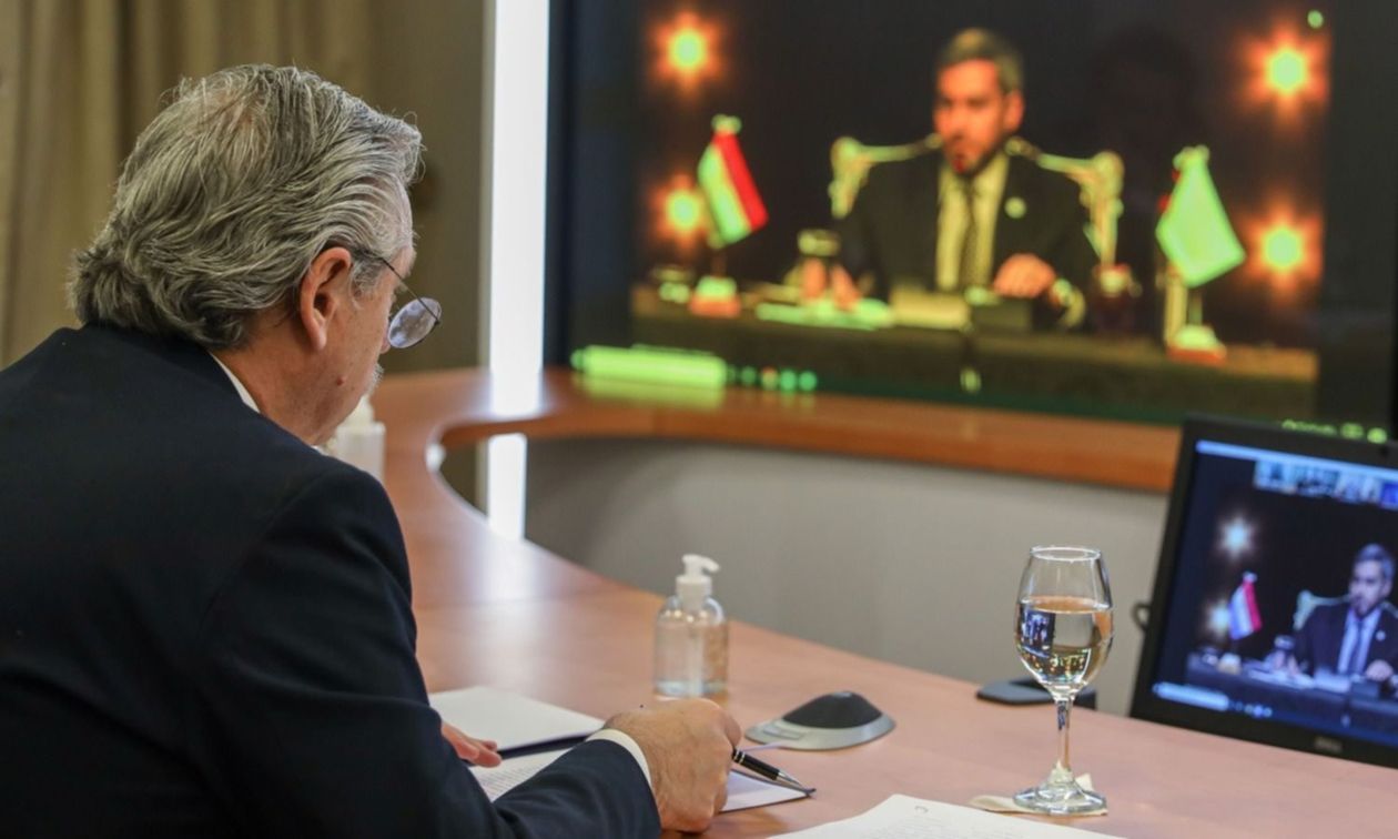 Alberto Fernández Mario Abdo