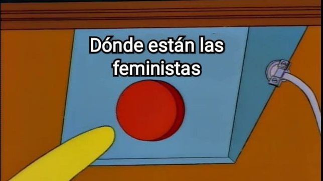 la falsa pregunta sobre donde estan las feministas