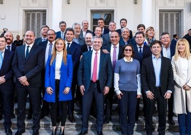 Los gobernadores se instalan como garantes del albertismo