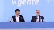 El Presidente y el gobernador de Buenos Aires, juntos en Morón.
