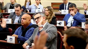 Ciro Seisas, senador departamental por Rosario.