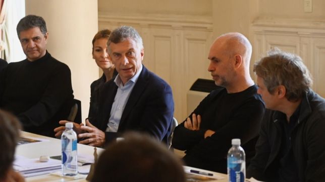 el jefe: en campana, macri encabezo la reunion de gabinete de larreta