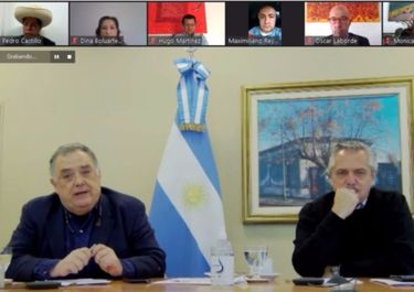 Fernández dialogó con Castillo y llamó a preservar la unidad en la región