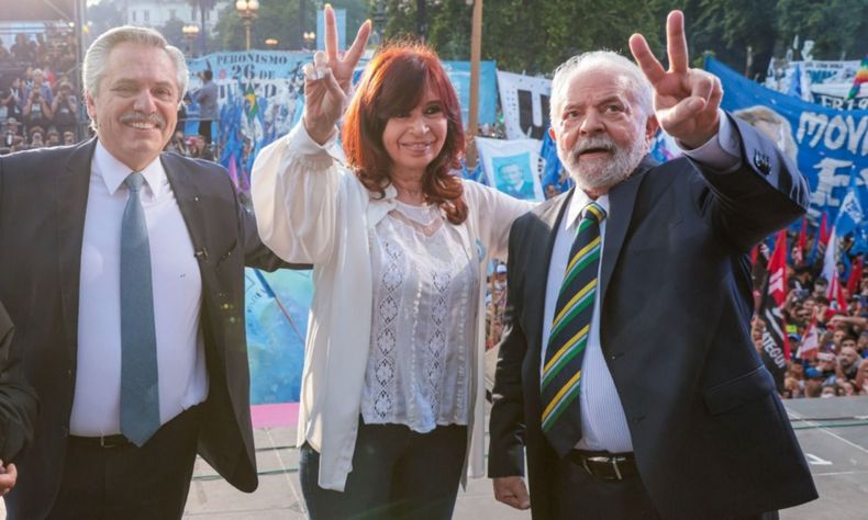 Alberto Fernández - CFK - Lula