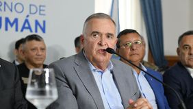 Osvaldo Jaldo, gobernador de Tucumán.&nbsp;