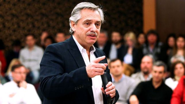 en santa cruz, alberto fernandez estrena su candidatura presidencial