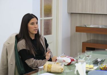 Carla Bonito al frente del Círculo Rojo alimenticio