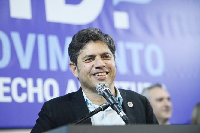 Axel Kicillof en un plenario del Movimiento Derecho al Futuro&nbsp;