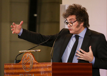 Javier Milei. 