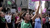 La marcha de las mujeres del 8M.