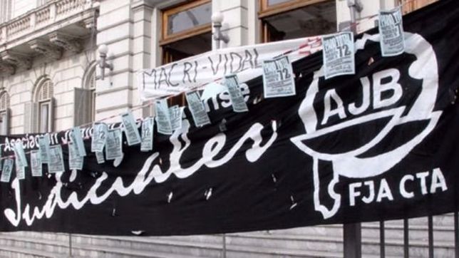 paro de judiciales: exigen reapertura de paritarias y devolucion de descuentos