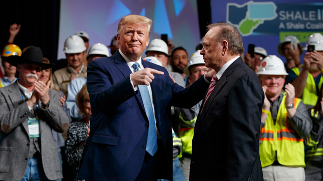 Harold Hamm, el petrolero que apoya a Donald Trump y mira Vaca Muerta