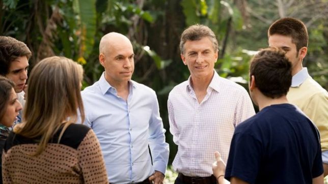 larreta le huye al debate con lousteau y se recluye en los vecinos