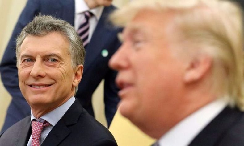 Mauricio Macri y Donald Trump I.