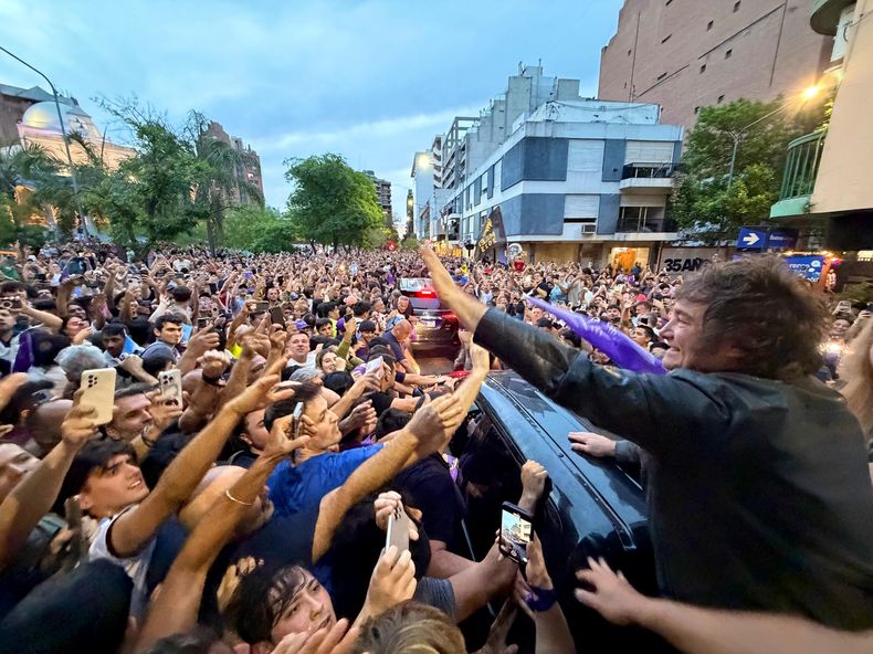 Javier Milei en Córdoba