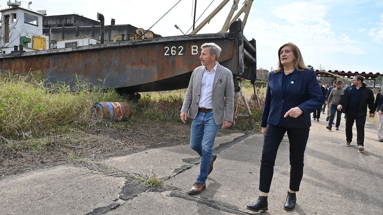 Rogelio Frigerio anunció junto a Rosario Romero la firma de un convenio mediante el cuál la Nación cede por tres años a provincia los terrenos del puerto de Paraná.&nbsp;