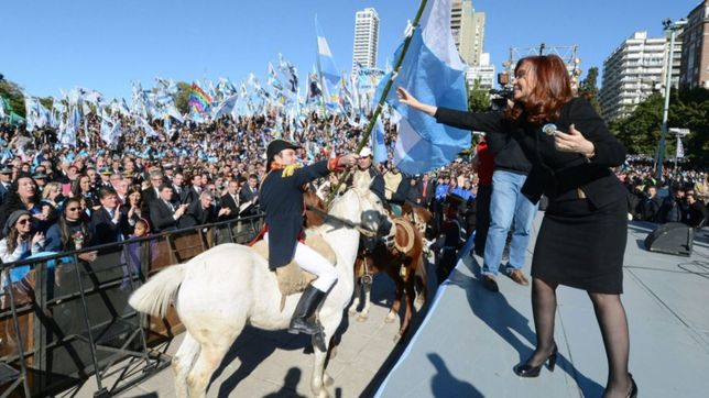 la centralidad de cfk en santa fe