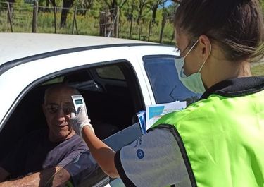 Bolívar hizo un operativo sanitario contra la pandemia en ingresos a la ciudad