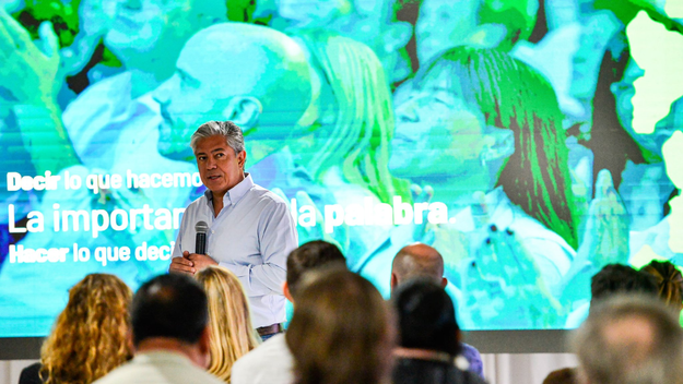 Rolando Figueroa, gobernador de Neuquén. Rolando Figueroa, gobernador de Neuquén.
