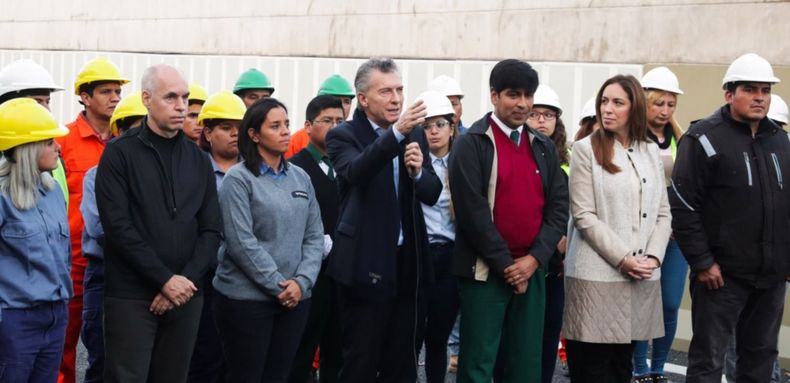 Macri, Vidal y Larreta