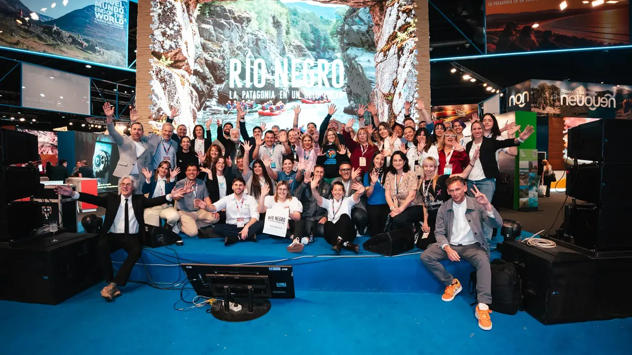 El stand de R&iacute;o Negro en la Feria Internacional de Turismo de 2026.