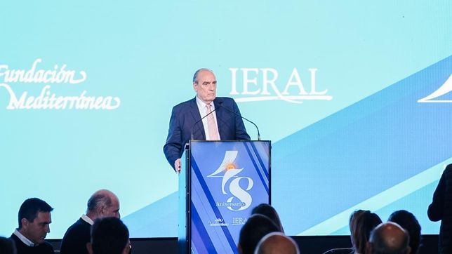 Guillermo Francos, principal orador en el 48 aniversario de la Fundación Mediterránea de Córdoba.