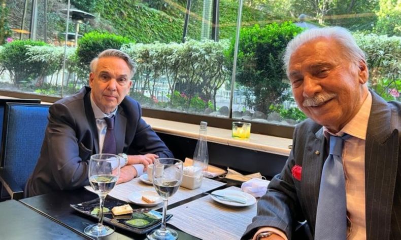 Miguel Pichetto y Jorge Sobisch