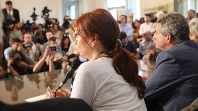 cfk acuso a macri de dirigir una organizacion para perseguir opositores cfk acuso a macri de dirigir una organizacion para perseguir opositores