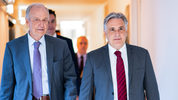 Martín Llaryora y Manuel Tagle.&nbsp;