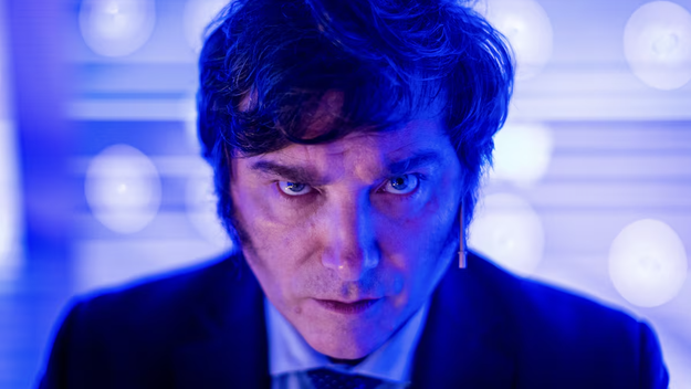 Javier Milei vigila (Foto: Tomás Cuesta - Getty Images).