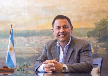 Abel Sabarots, radical, intendente de General Acha, la ciudad más importante del sur de La Pampa: se acerca al peronismo pampeano en su mirada de las políticas de Milei.