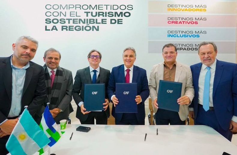 Martín Llaryora defendió la política impositiva de Córdoba desde Madrid, donde participa de la Feria Internacional de Turismo.