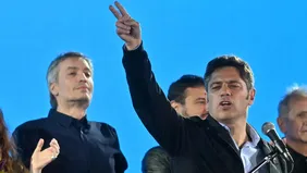Axel Kicillof y Máximo Kirchner.